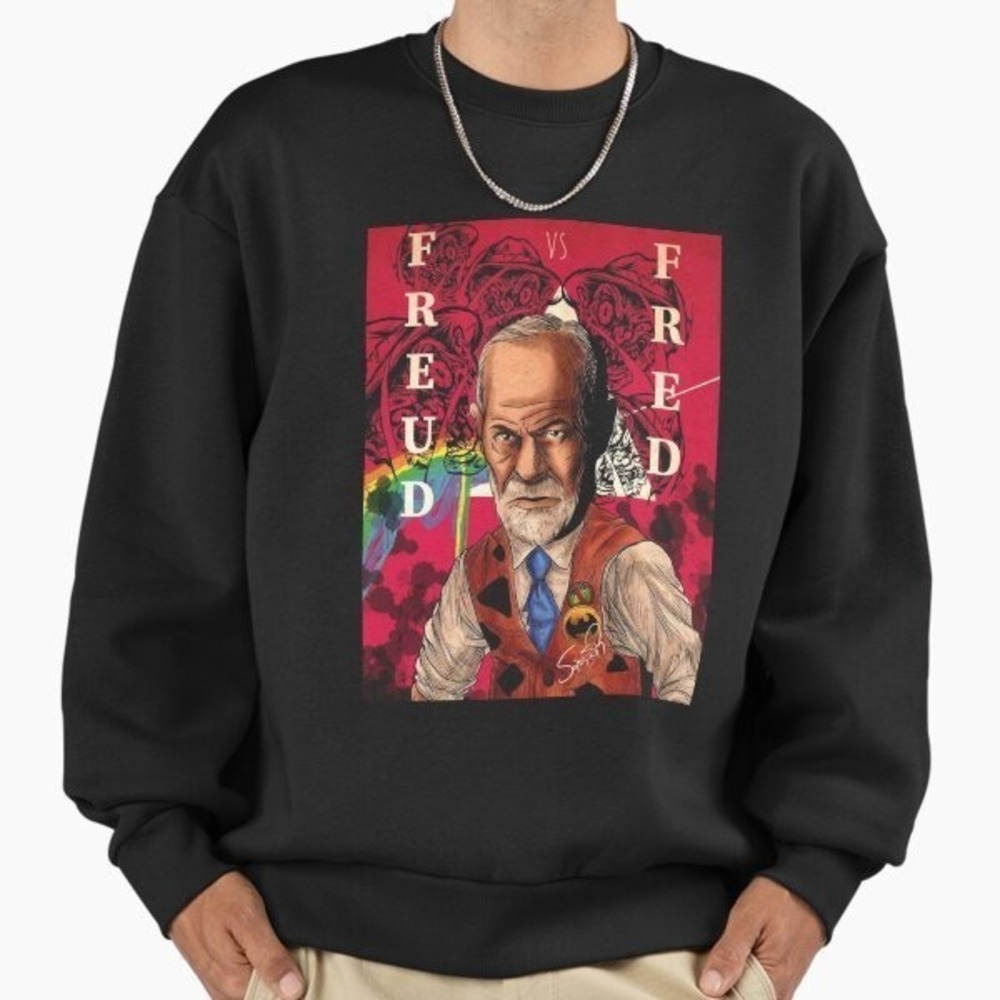 Pink Freud Sweatshirts Basic Fan